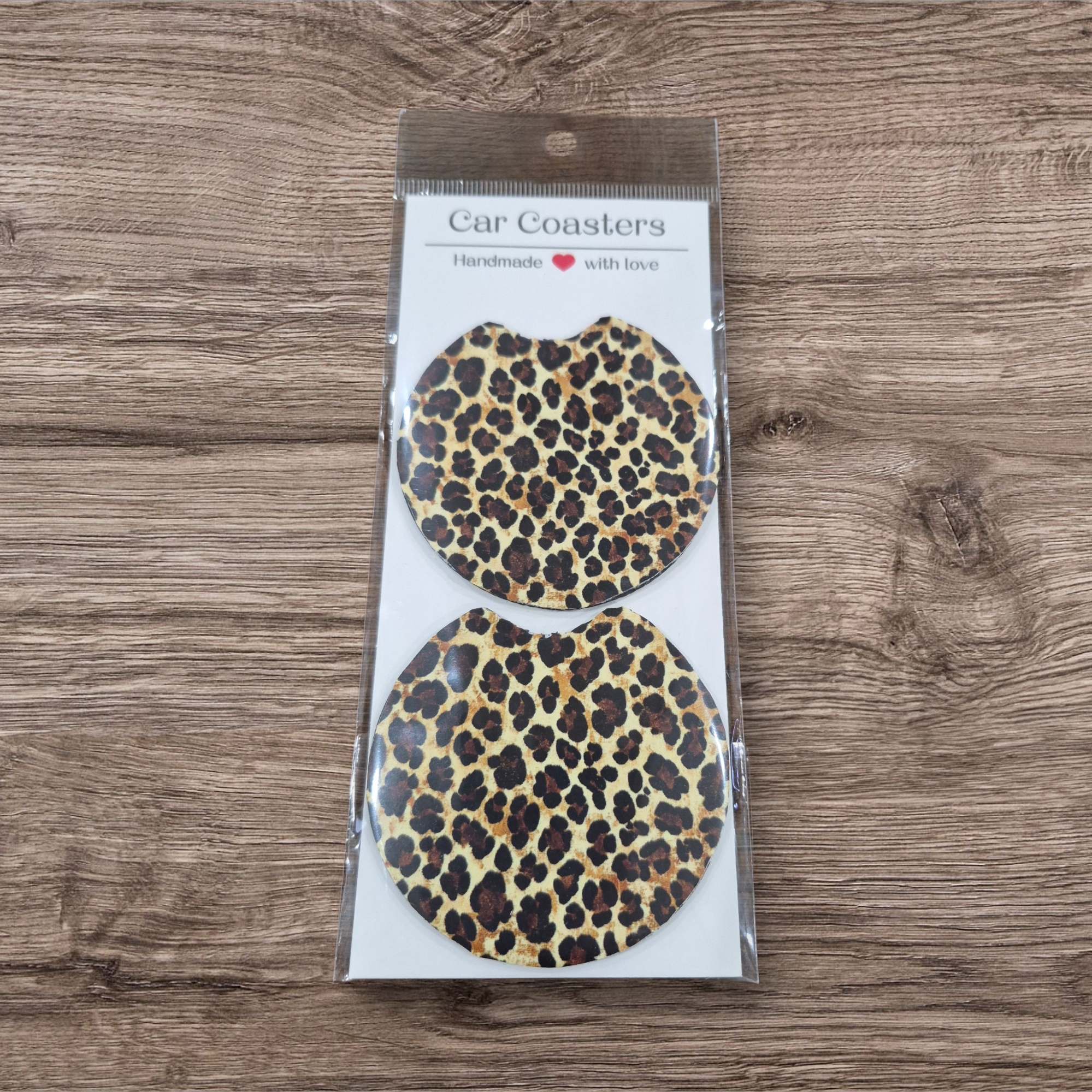 Neoprene coasters with desgin