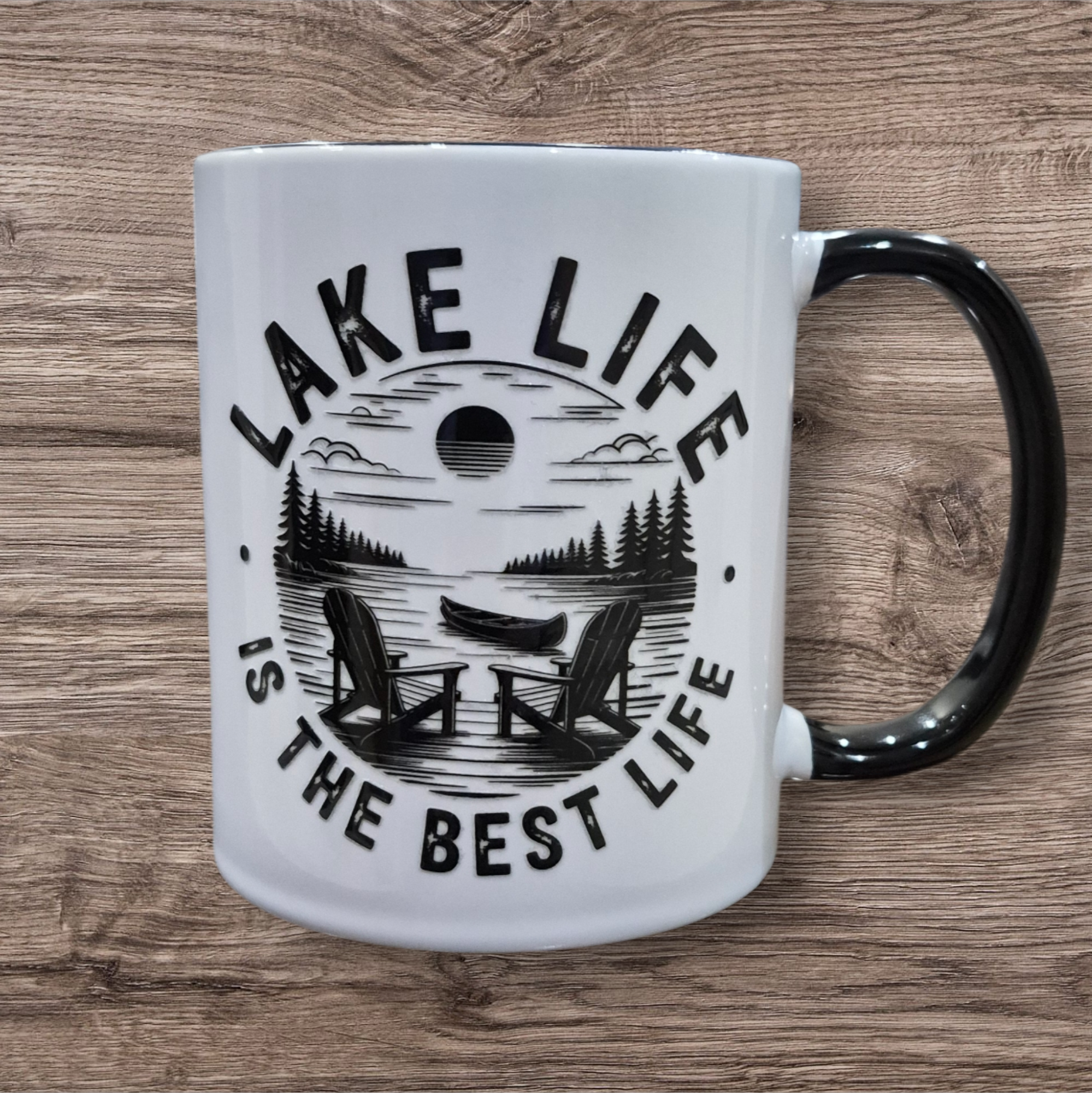 Coffee mug with desgn