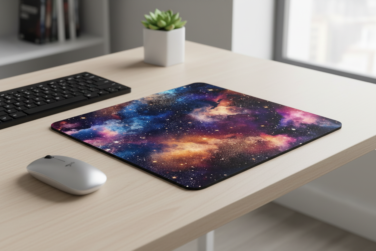 Galaxy Mouse Pad Mockup