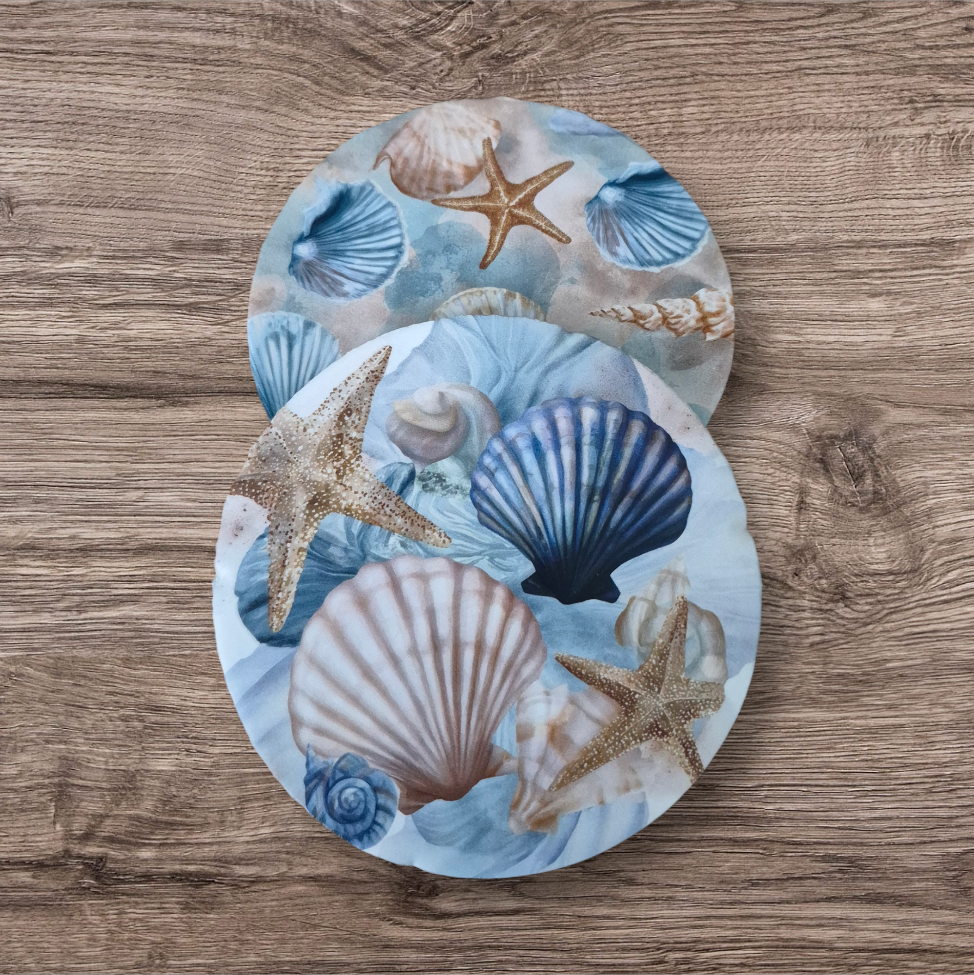 Neoprene coasters with desgin