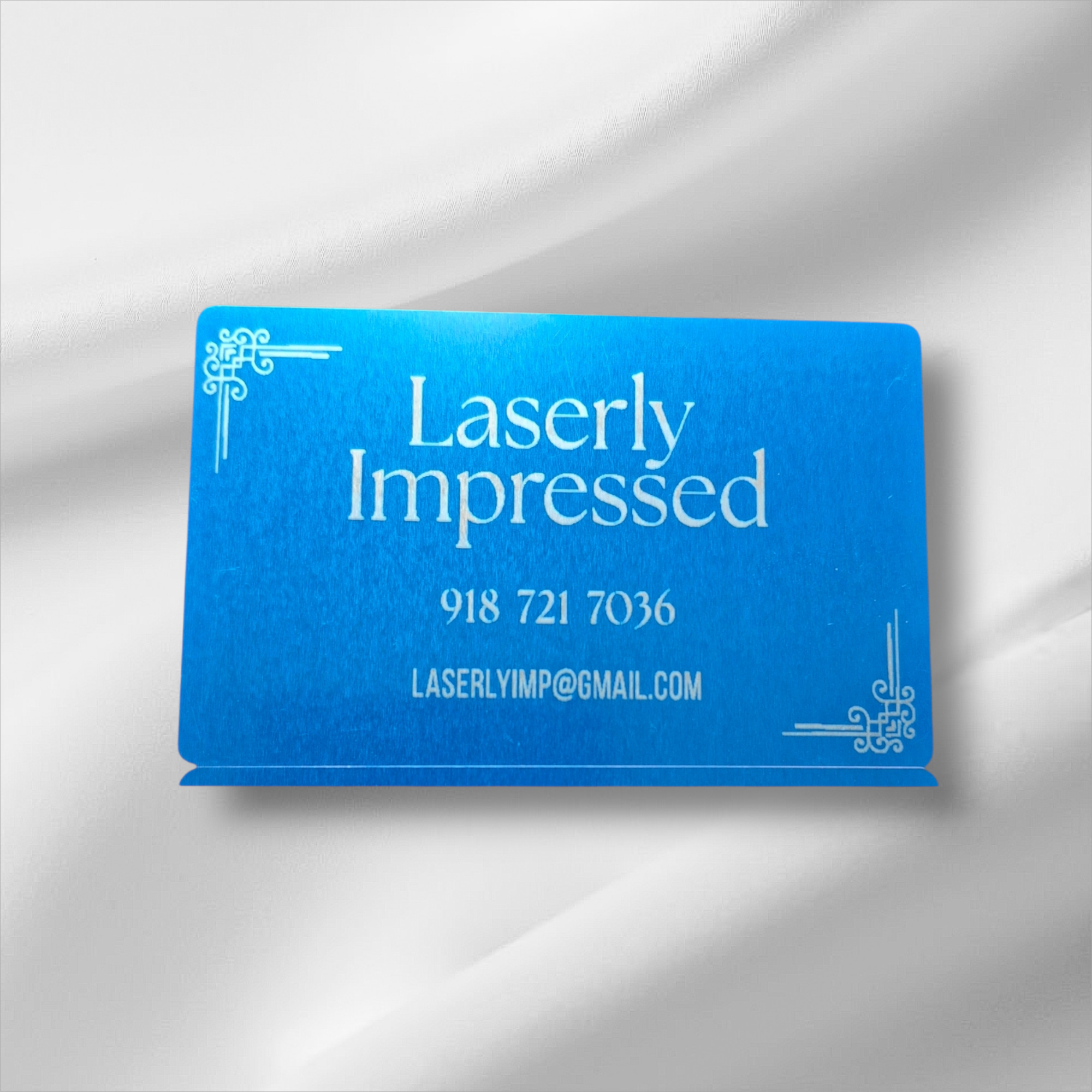 Laser Engraved Business Cards