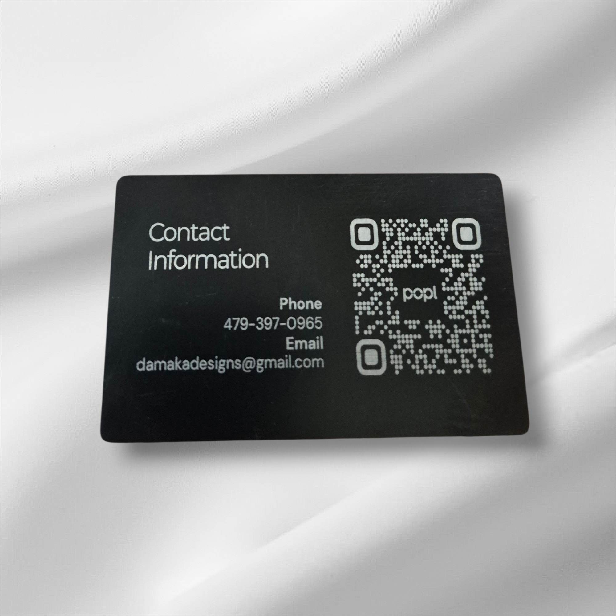 Laser Engraved Business Cards