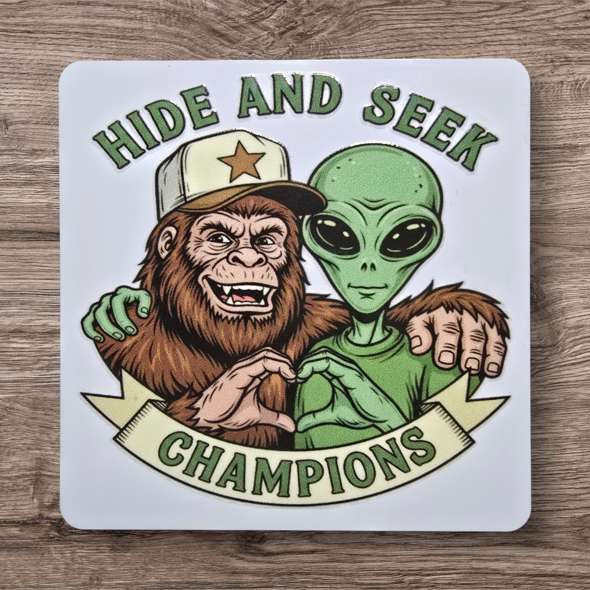 Bigfoot & Alien Magnet