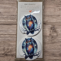 Themed ceramic car coasters, aith Absorbent
