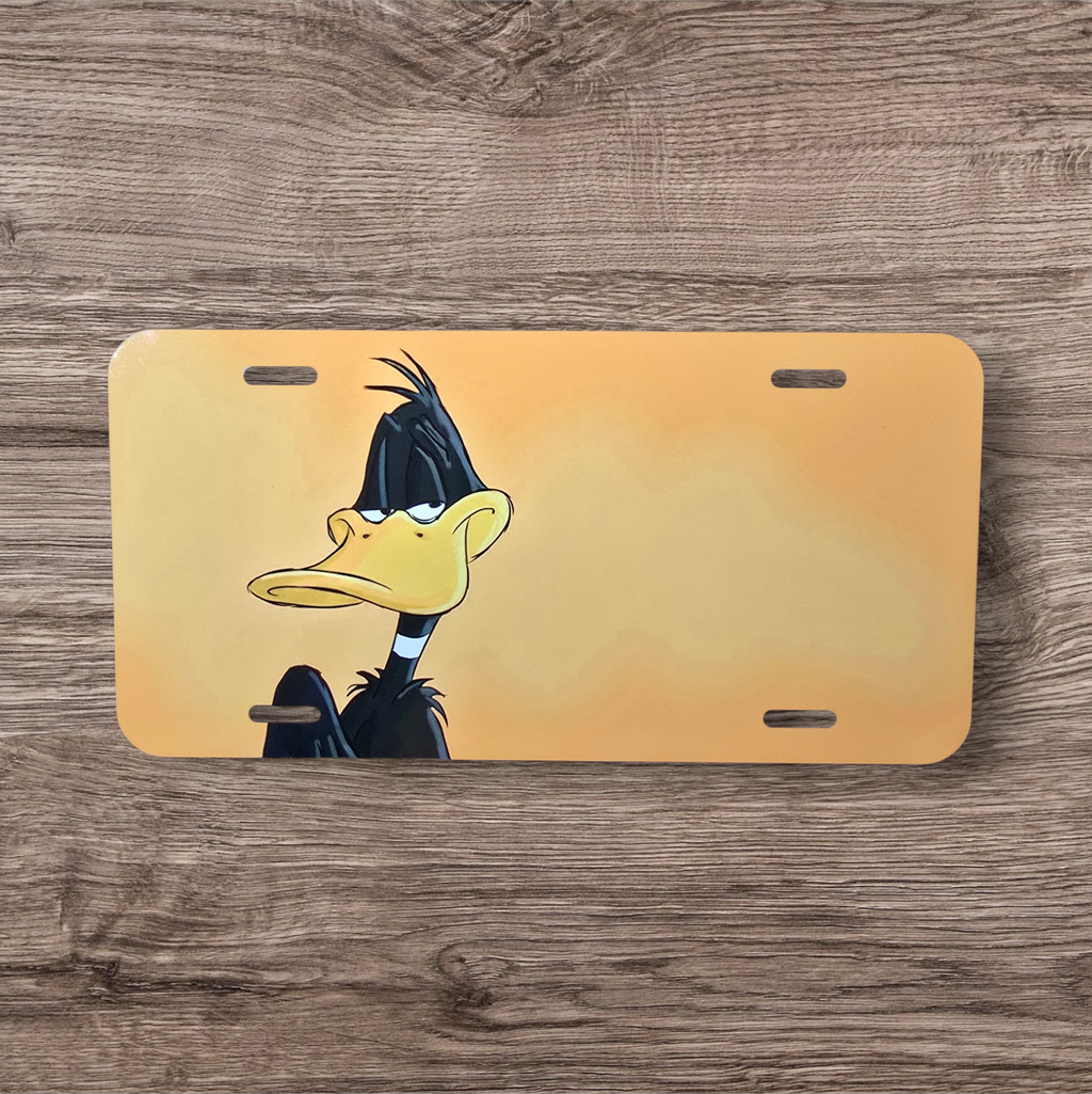 Custom Metal License Plate 12x6" - Personalized Photo Plate