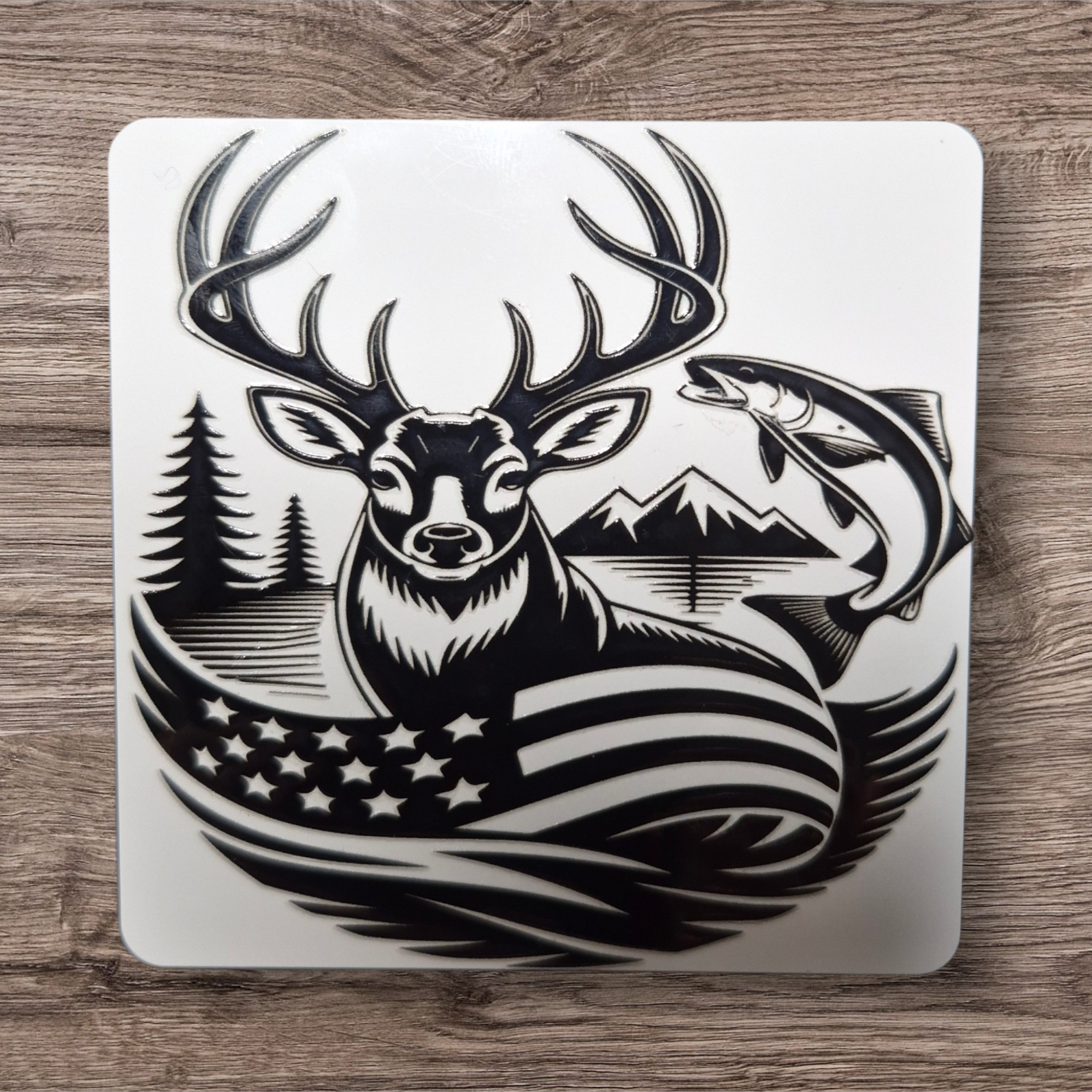 Metal Magnet with Design