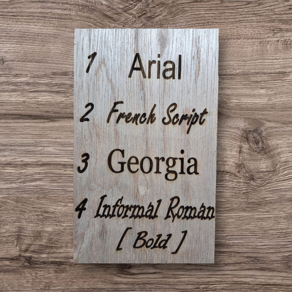 Slate Coaster with Laser Engraved Desgin