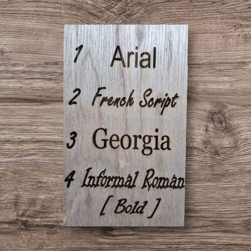 Slate Coaster with Laser Engraved Desgin